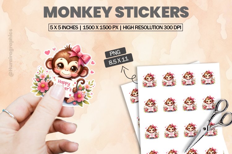 Monkey Clipart Image 10