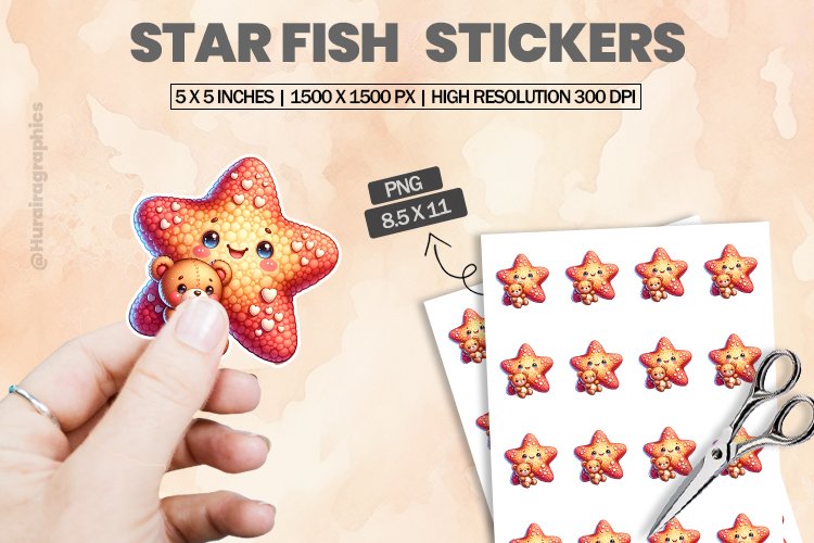 Star Fish Clipart Image 24
