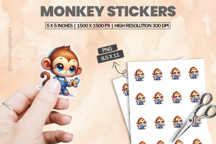 Monkey Clipart Image 15