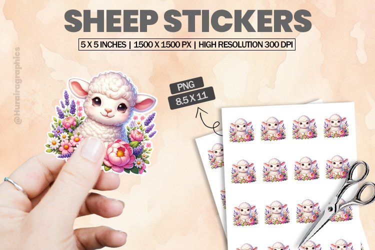 Sheep Clipart Image 15