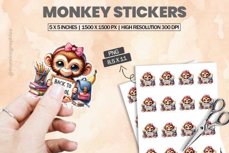 Monkey Clipart Image 22
