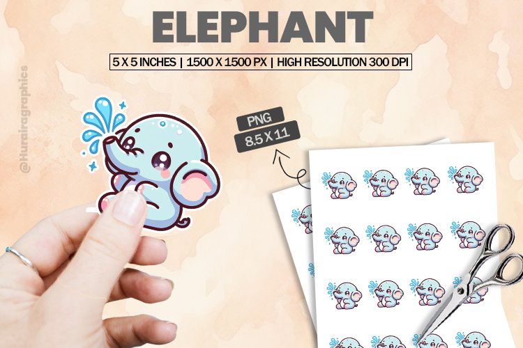Elephant Png Clipart Image 6