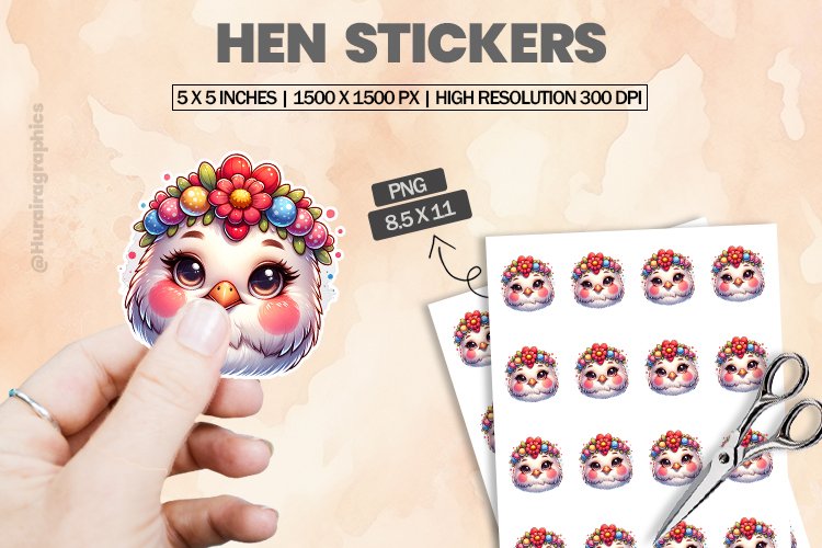 Hen Clipart Image 5