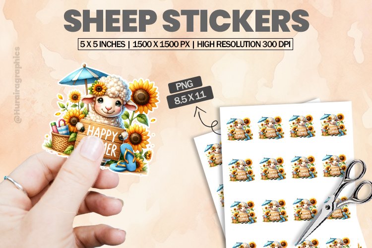 Sheep Clipart Image 17