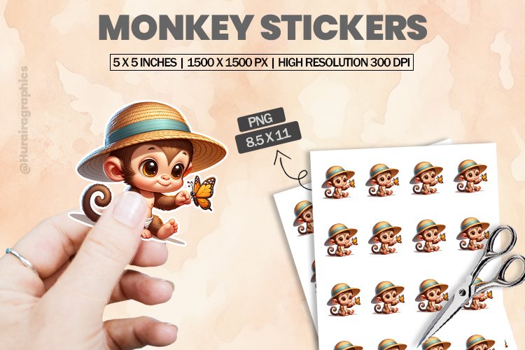 Monkey Clipart Image 22
