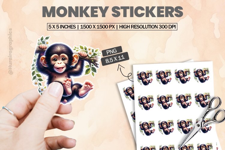 Monkey Clipart Image 20