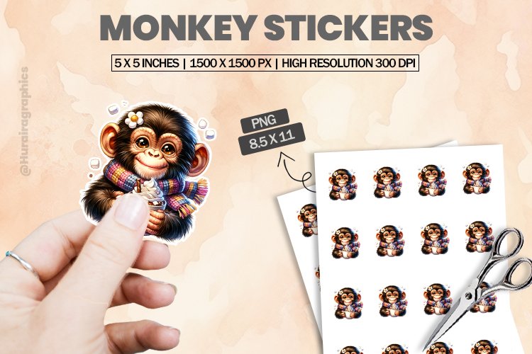 Monkey Clipart Image 23