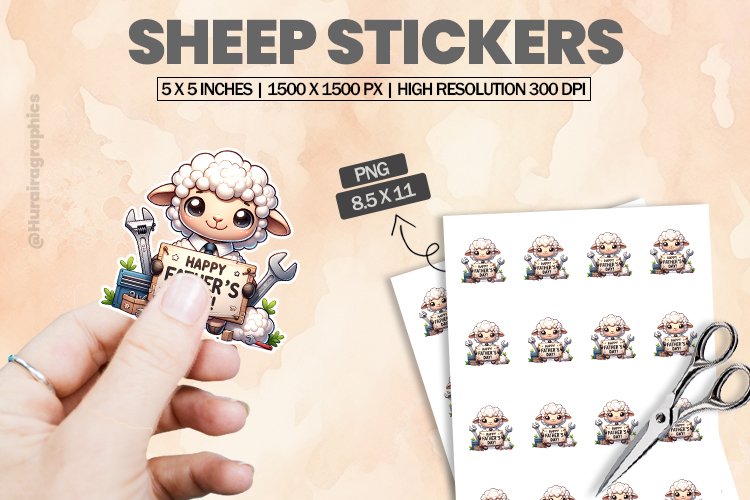 Sheep Clipart Image 14