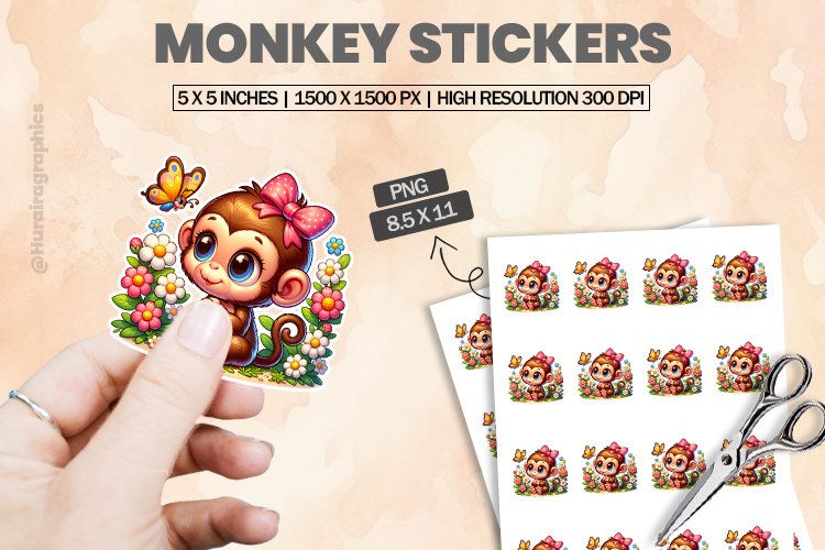 Monkey Clipart Image 24