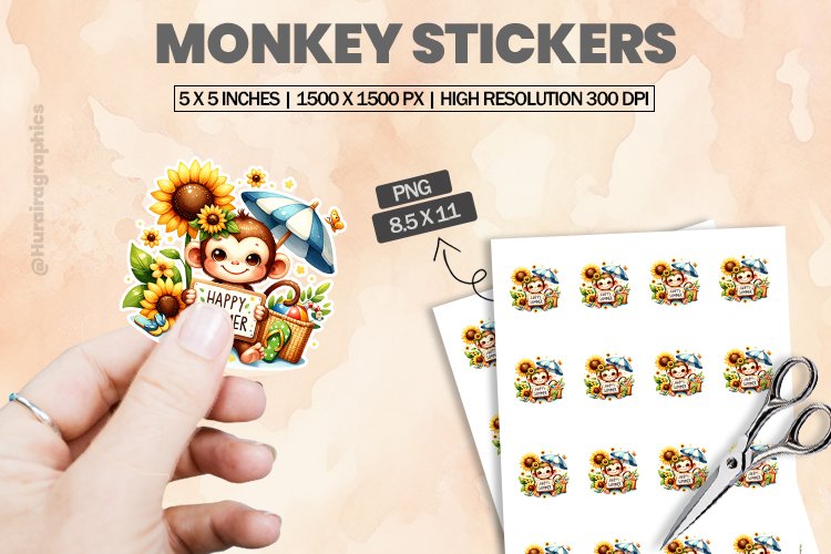 Monkey Clipart Image 19