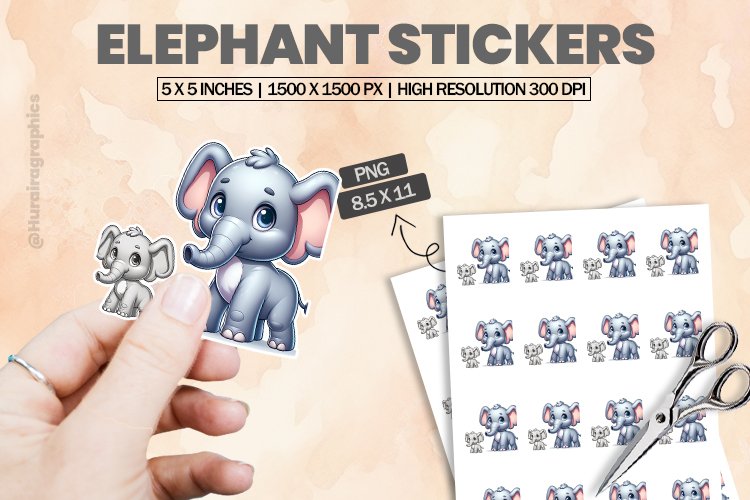 Elephant Png Clipart Image 24