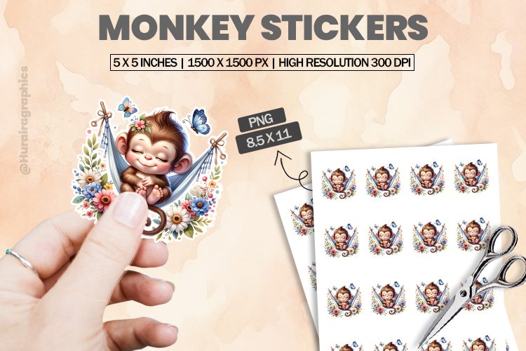 Monkey Clipart Image 14