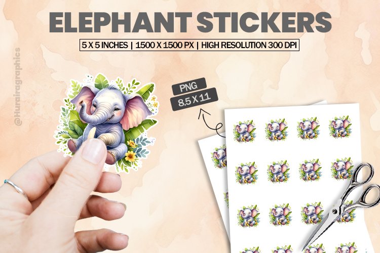 Elephant Png Clipart Image 21