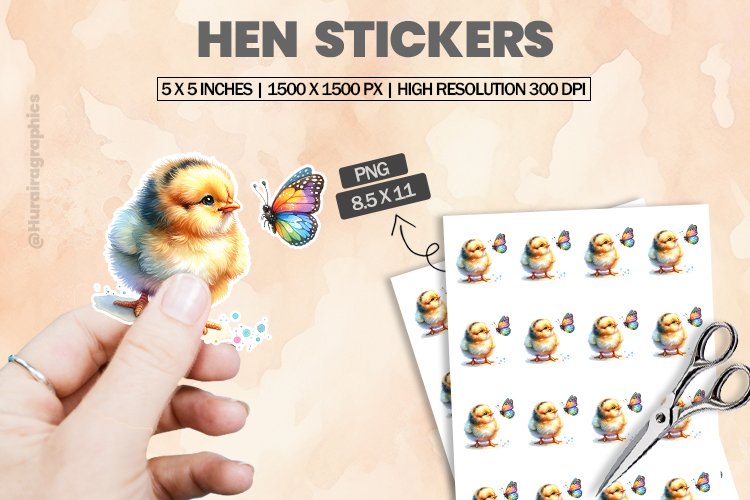 Hen Clipart Image 24