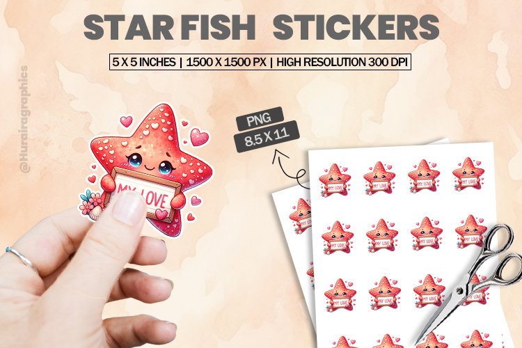 Star Fish Clipart Image 17