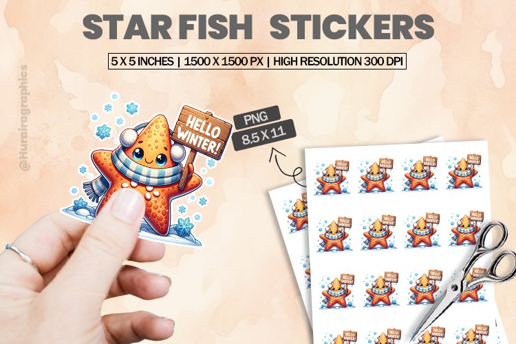 Star Fish Clipart Image 19
