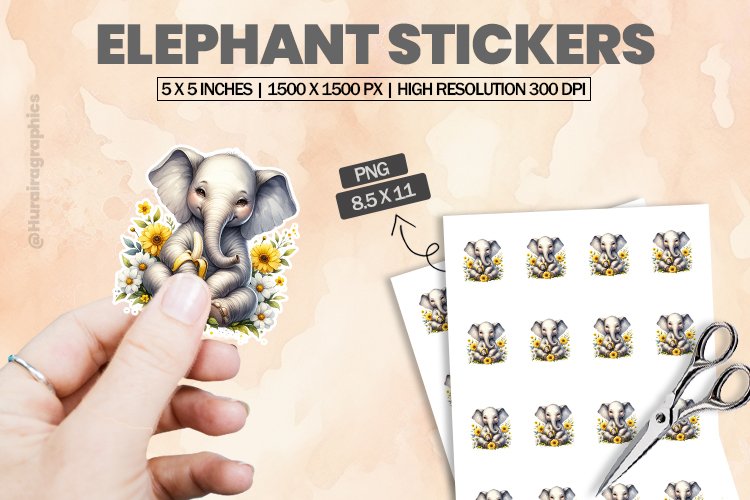 Elephant Png Clipart Image 24