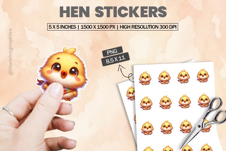 Hen Clipart Image 9