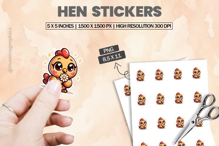 Hen Clipart Image 2