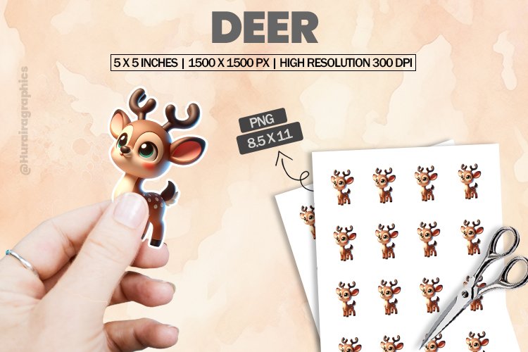 Deer Clipart Image 11
