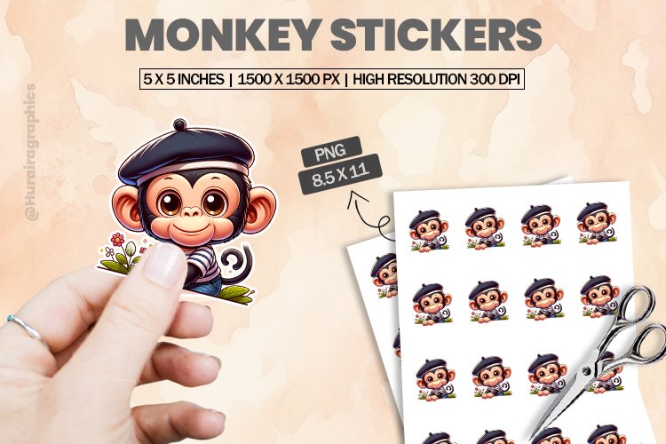 Monkey Clipart Image 20