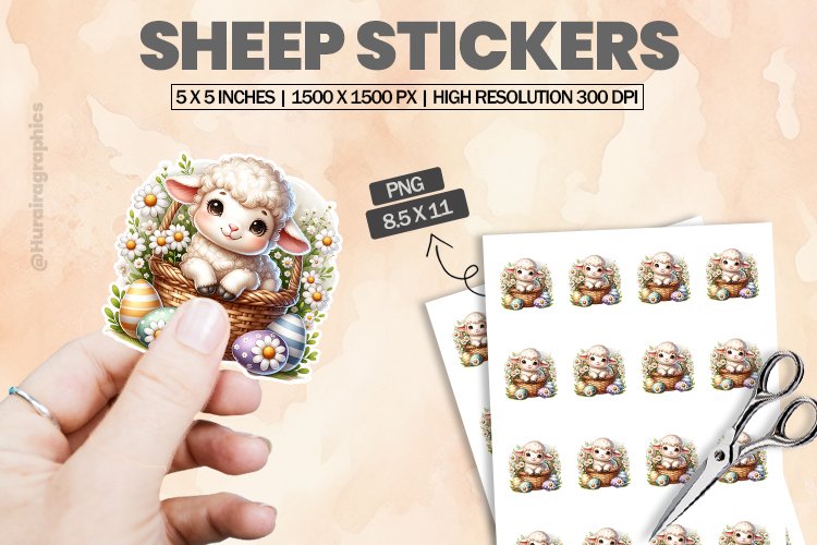 Sheep Clipart Image 17
