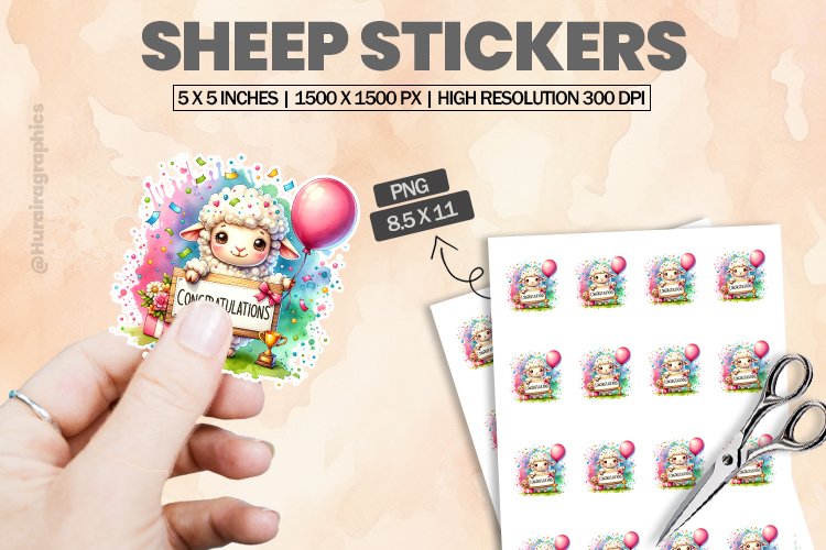 Sheep Clipart Image 16