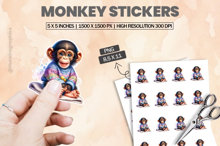 Monkey Clipart Image 21