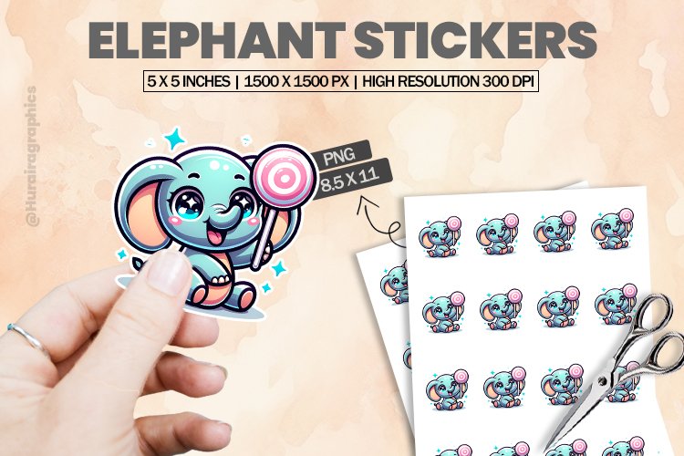 Elephant Png Clipart Image 11
