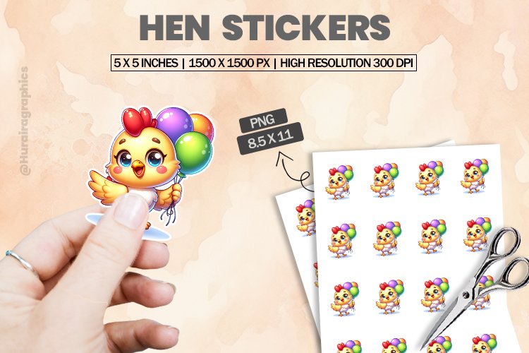 Hen Clipart Image 4