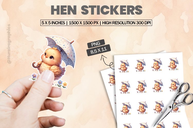 Hen Clipart Image 23