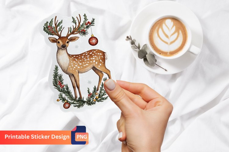 Reindeer Clipart Image 11