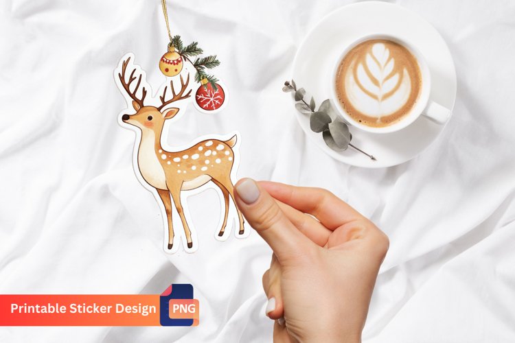 Reindeer Clipart Image 10
