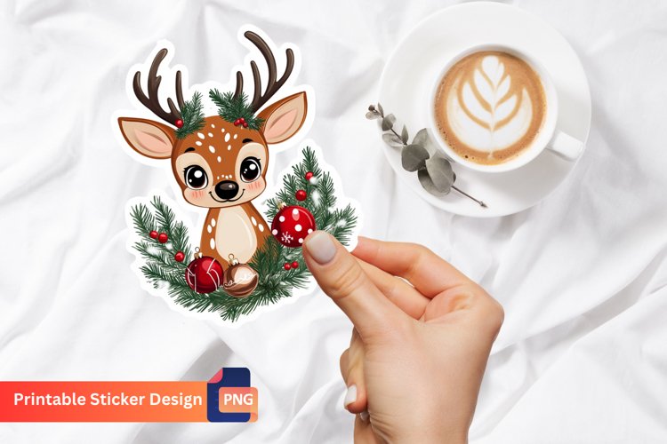 Reindeer Clipart Image 9