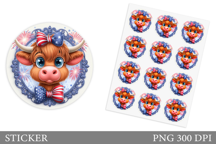 Patriotic Sublimation Design