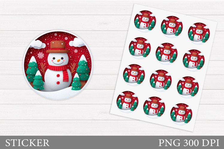 Snowman PNG Image 7