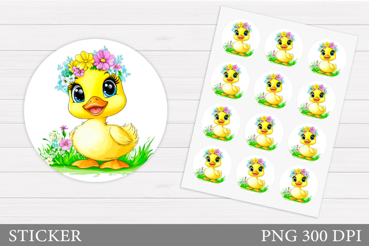 Cute Duck Clipart Image 22