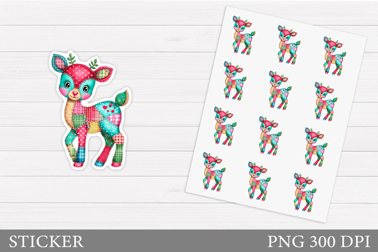 Cute Reindeer Clipart Image 7