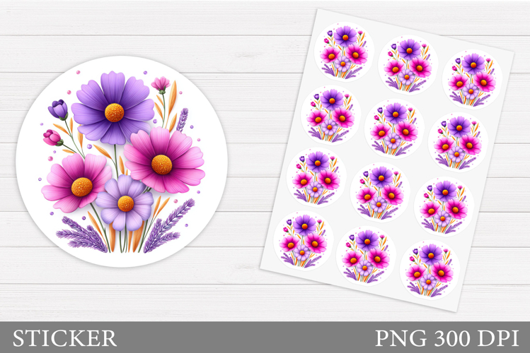 Watercolor Flowers Image 12