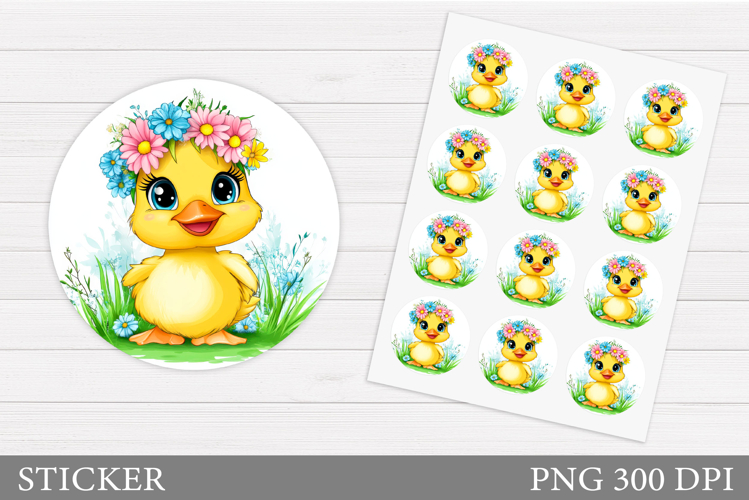 Cute Duck Clipart Image 20