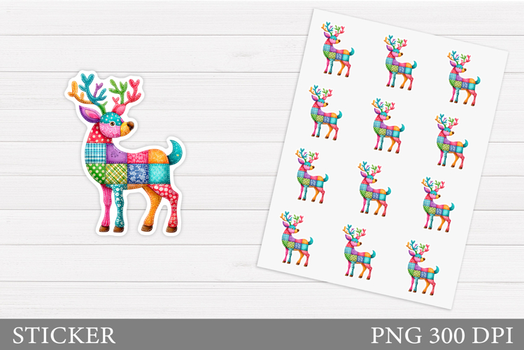 Cute Reindeer Clipart Image 6