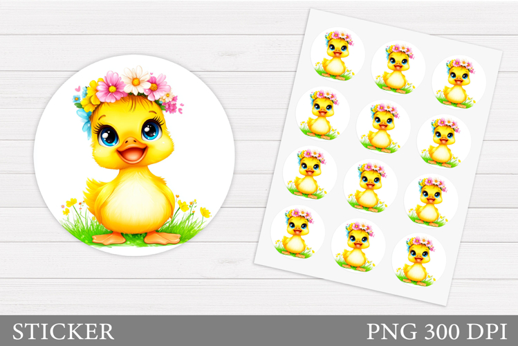 Cute Duck Clipart Image 21