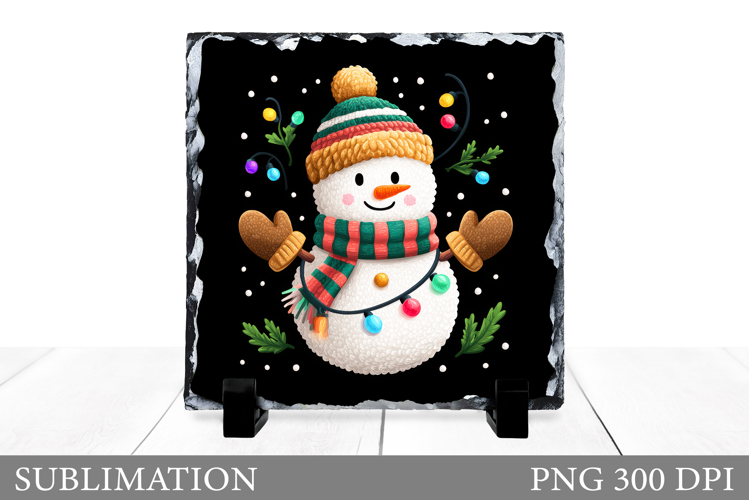 Snowman Sublimation Image 11