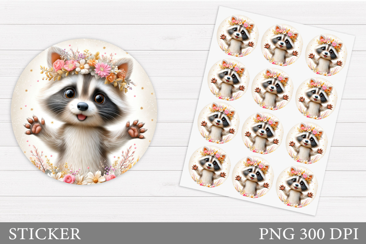Raccoon Clipart Image 12