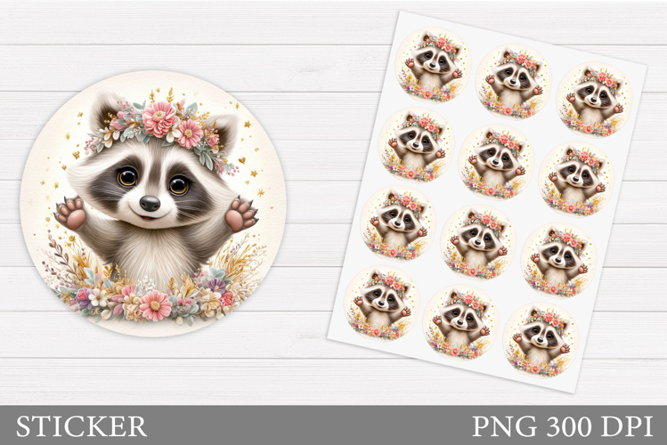 Raccoon Clipart Image 11