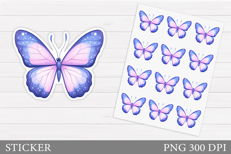 Blue Butterfly Clipart Image 19