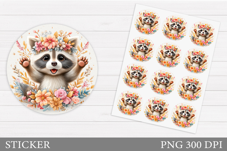 Raccoon Clipart Image 10