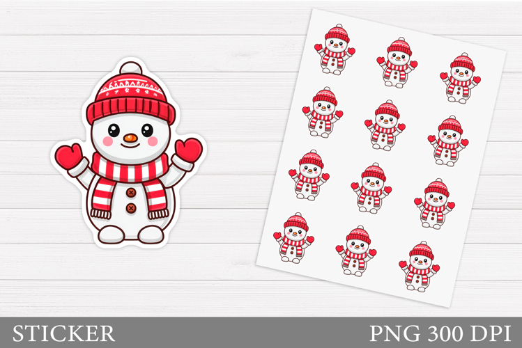 Snowman PNG Image 11
