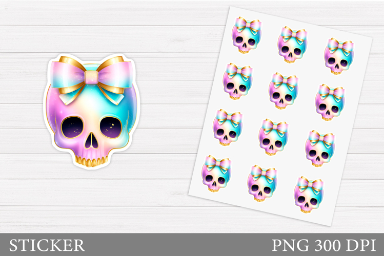 Cute Skull Clipart Image 15
