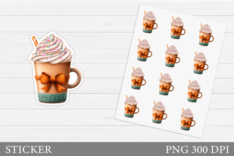 Latte Clipart Image 4